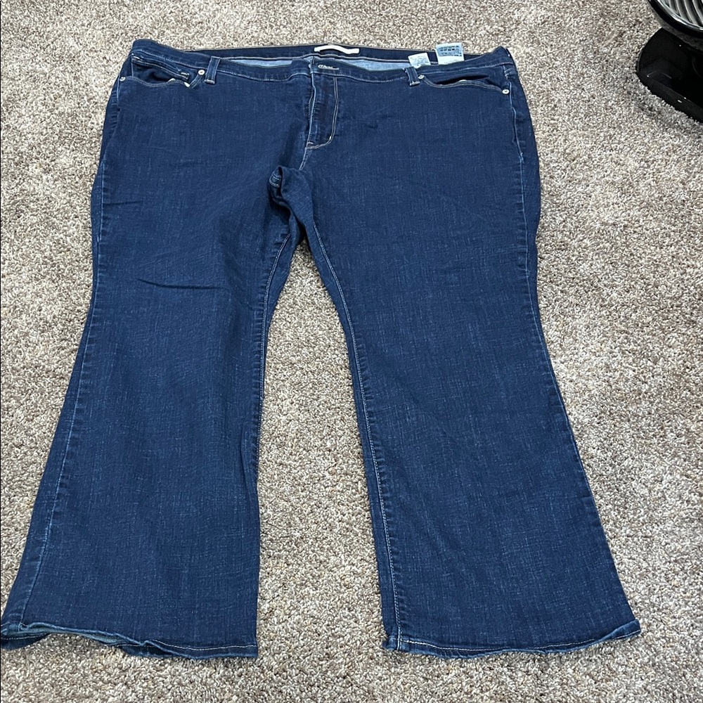 Levi's Dark Blue Bootcut Jeans